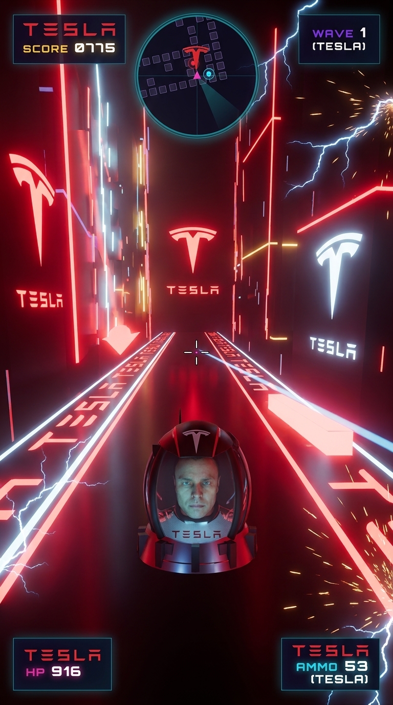 First-person playable gameplay at a launch event